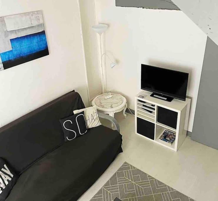 Reims - Duplex Au Coeur Du Quartier Saint-Remi Apartment Luaran gambar